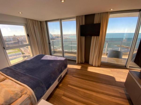 Dpto en Mar del Plata, 3 amb frente al Torreón del Monje con vista al mar y con PARKING